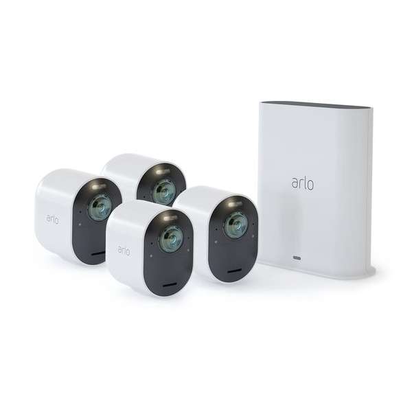 ARLO Ultra 4K - 4 beveiligings-/IP-camera's - Met basisstation