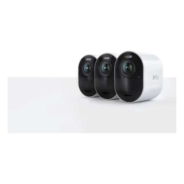 ARLO Ultra 4K - 3 beveiligings-/IP-camera's - Met basisstation