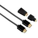 Hama HDMI Kabel 1.5 Mtr + 2 Adapters