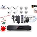 Home-Locking camerasysteem met NVR 2.0MP H265 POE en 8 binnencamera's 2.0MP CS-8-488