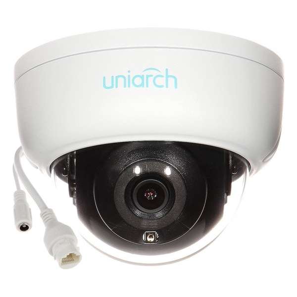 Uniarch 4MP Vandal-resistant Network IR Fixed Dome Camera