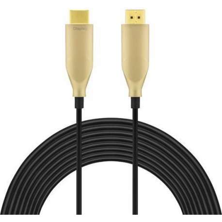NÖRDIC HDMI-F020 HDMI kabel - 4K 60Hz - Glasvezel - 20 Meter - Zwart