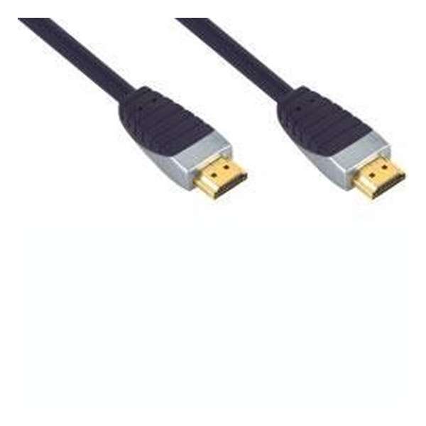 Bandridge SVL1010 HDMI kabel 10 m HDMI Type A (Standaard) Zwart, Grijs