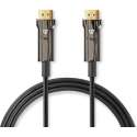 Nedis Premium actieve optical fiber HDMI kabel - versie 2.1 (8K 60Hz HDR) - 30 meter