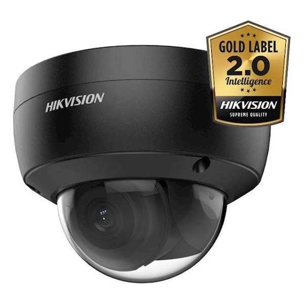 Hikvision Goldlabel 2.0 4MP binnen dome 2.8mm black