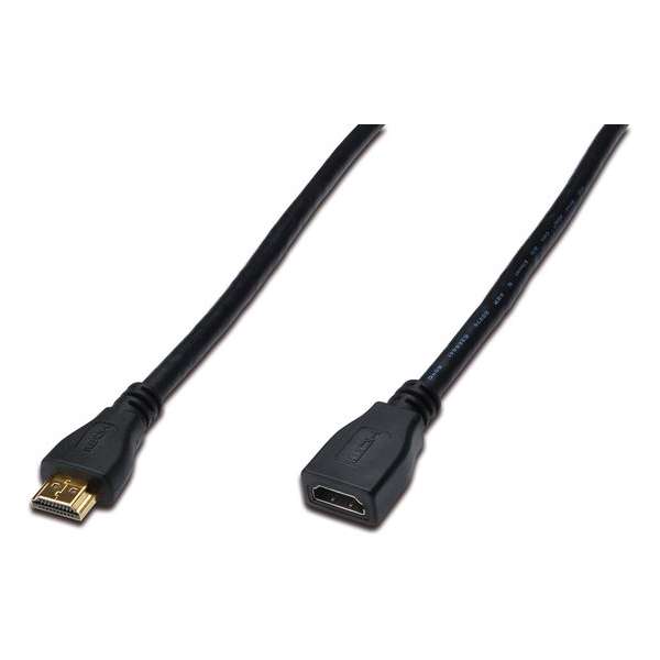 ASSMANN Electronic HDMI 1.4 3m HDMI kabel HDMI Type A (Standaard) HDMI Type C (Mini) Zwart