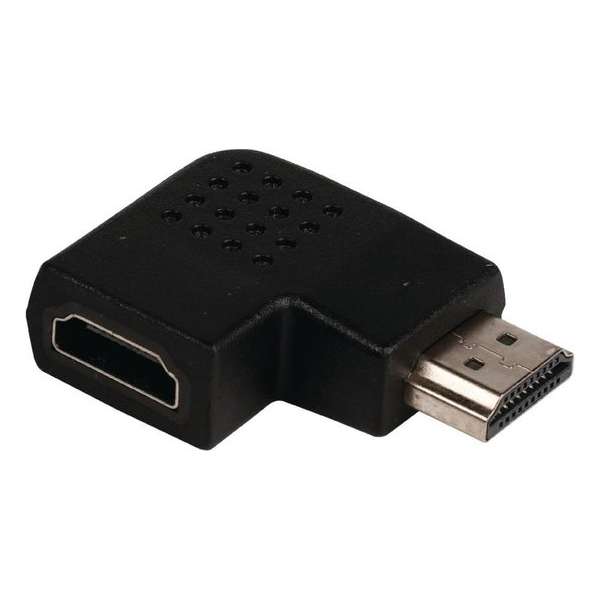Valueline Vlvp34903b Hdmi-adapter Hdmi-connector Links Gehoekt - Hdmi Input  Zwart