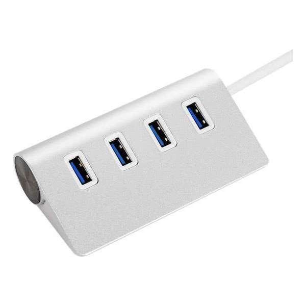 4 Ports Aluminium USB 3.0 High Speed Hub