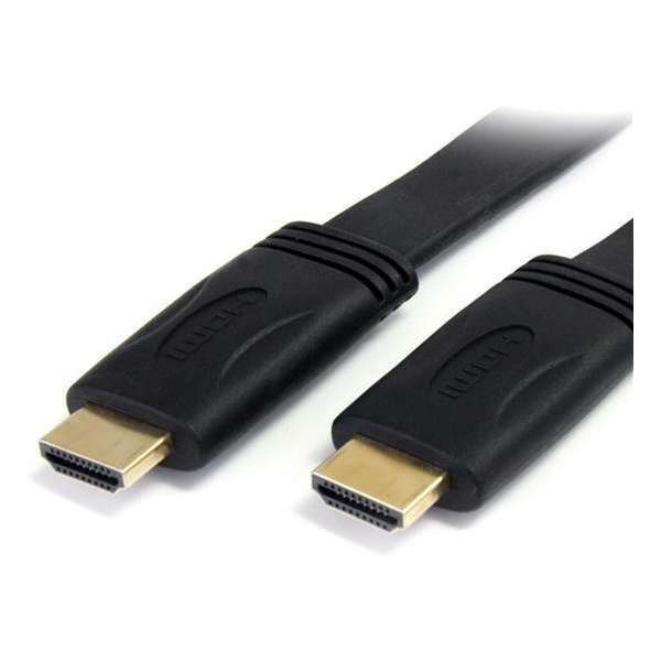 StarTech.com HDMIMM15FL HDMI kabel 4,6 m HDMI Type A (Standaard) Zwart