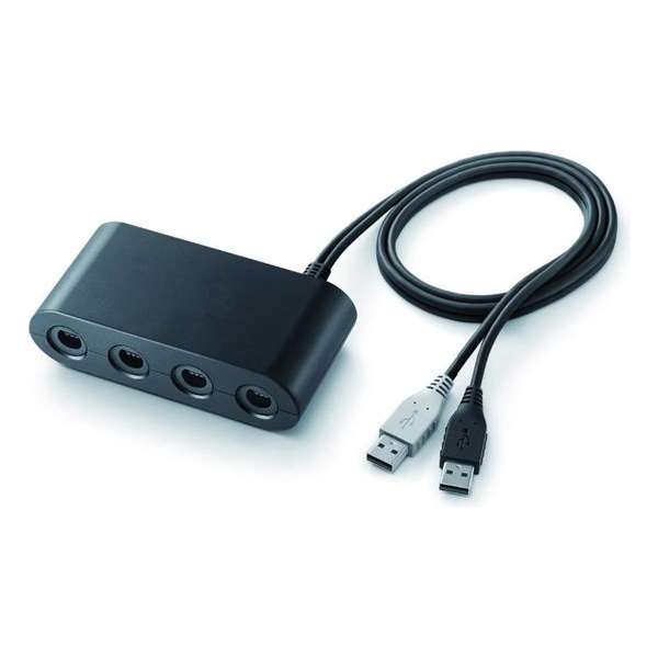 GameCube USB Controller Adapter voor Wii U, Nintendo Switch & PC