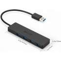 Anker 4-port Usb 3.0 Ultra Slim Data Hub Voor Macbook, Mac Pro / Mini, Imac