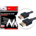 HDMI-HDMI-kabel ULTRA SLIM v1.4 1 m Maclean MCTV-701
