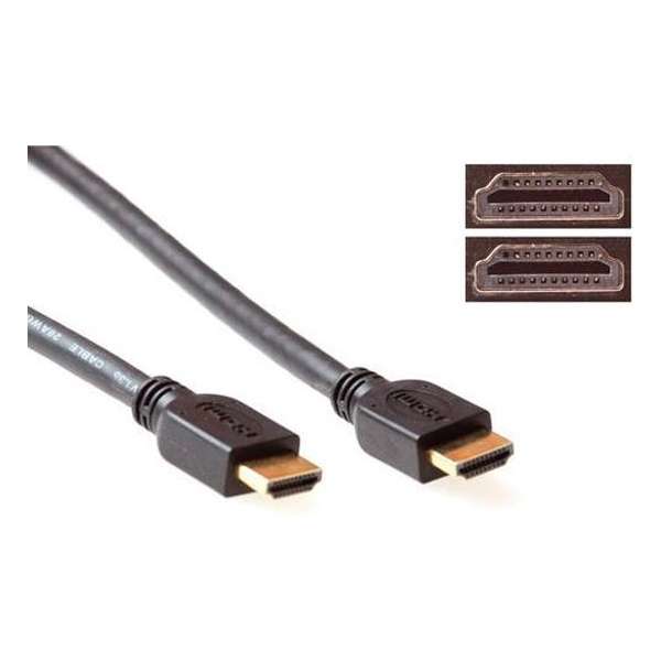 Intronics - Video / audio cable - HDMI - 19 pin HDMI (M) - 19 pin HDMI (M) - 2 m - black