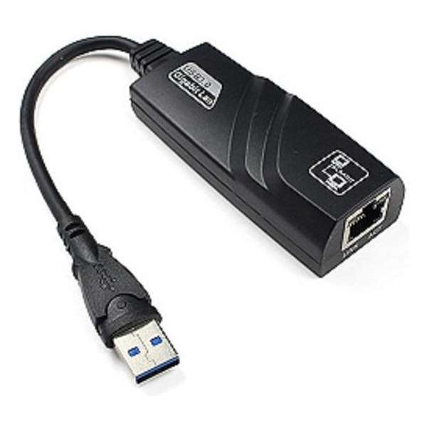 USB 3.0 Gigabit Ethernet Adapter - RJ45/Internet/LAN/Netwerk Adapter/Hub/WLAN - Voor Windows PC/Apple Mac/Macbook