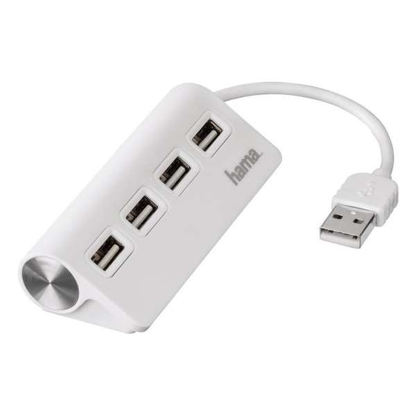 Hama USB 2.0 Hub 1:4 bus powered, wit