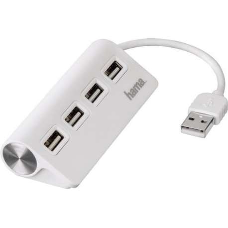 Hama USB 2.0 Hub 1:4 bus powered, wit