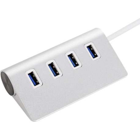 4 Poort USB 3.0 Hub / Switch / Splitter / Verdeler - Powered Windows Laptop/PC/Apple Macbook