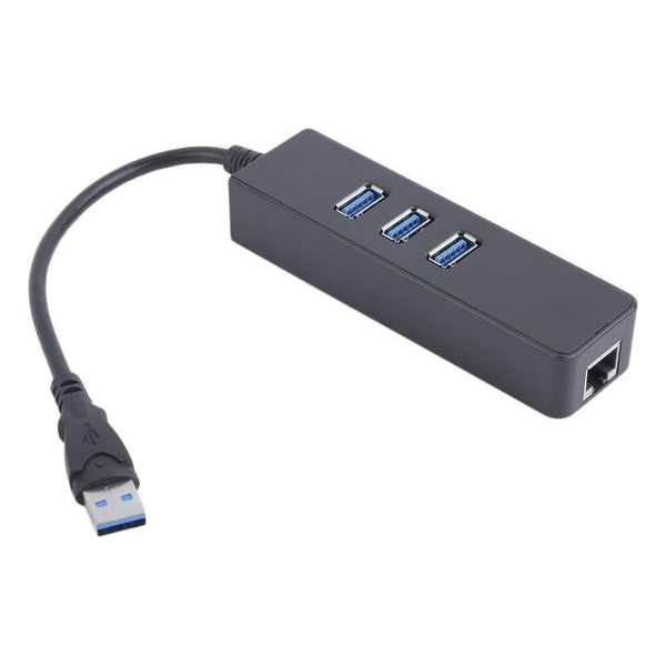 USB 3.0 Hub 3 poorts + Ethernet