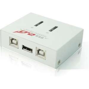 Dolphix - USB Type-A naar USB Type-B Sharing Switch – Wit