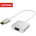 Lenovo - HDMI naar VGA kabel - Aluminium behuizing, gold plated - 15cm