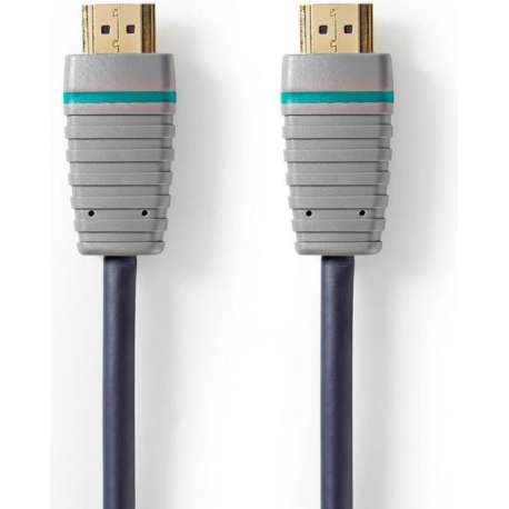 Bandridge BVL2101 Ultra High-speed Hdmi™-kabel Met Ethernet Hdmi-connector - Hdmi-connector 1,0 M Blauw
