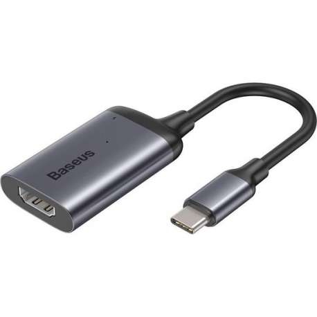 Baseus - USB-C Male naar HDMI en Type-C PD Female Adapter - Output 4K @60Hz