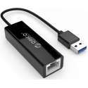 Orico USB naar Gigabit Ethernet adapter  13cm - Zwart