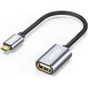 Choetech - Micro-USB male naar USB-A female OTG kabeladapter - 20 cm