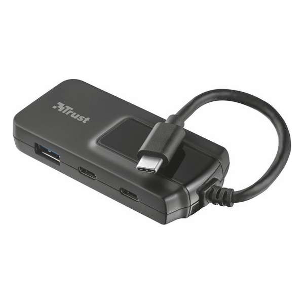 Trust Oila - 4 Poorts USB Hub (2 USB-C & 2 USB 3.1 Poorten)