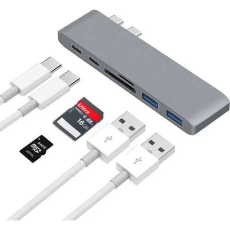 Jumalu 7-in-1 USB-C HUB voor de MacBook Pro