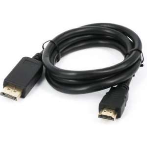 DisplayPort naar HDMI kabel, 1.8 meter