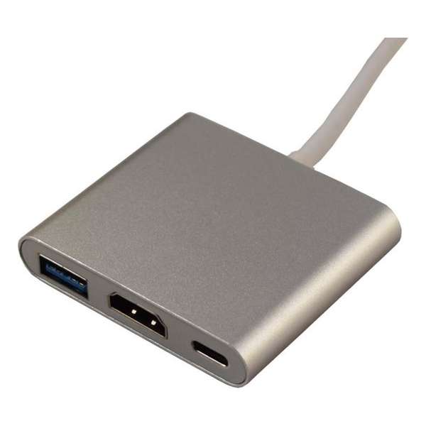 USB Type C naar HDMI, USB 3.0 en USB Type C