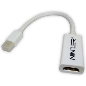 Dolphix Mini DisplayPort 1.2 naar HDMI 1.4 kabel (4K 30 Hz) / wit