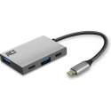 USB-C 3.2 Gen2 naar 2x USB-C & 2x USB-A Hub - AC7070