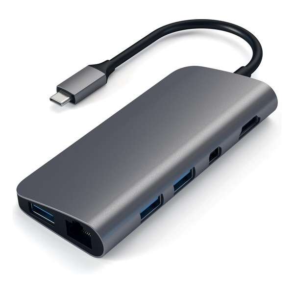 Satechi TYPE-C Multimedia Adapter - Space Grey