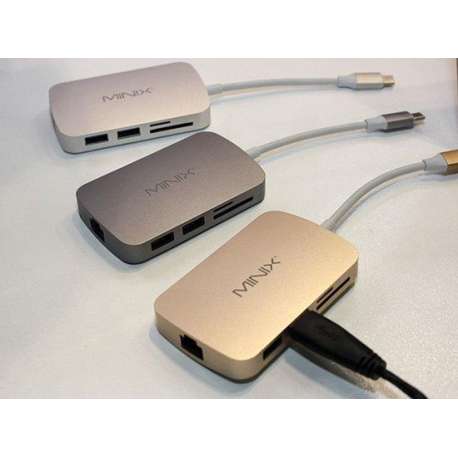 MINIX NEO V2 USB-C VGA adapter Gold