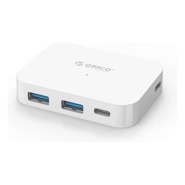 Orico USB-C hub naar 2 x USB 3.0 en 2x USB-C - OTG-functie - Wit