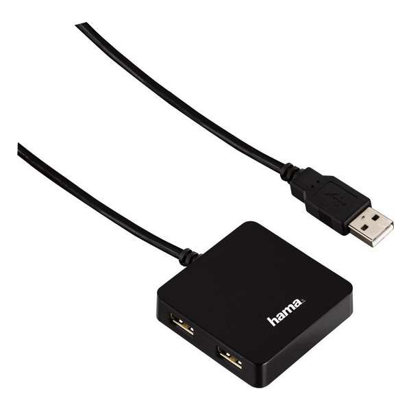 Hama 12131 USB 2.0 Zwart