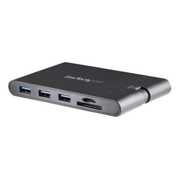 StarTech.com USB-C adapter met HDMI en VGA 3x USB 3.0 SD/Micro SD 85W PD 3.0