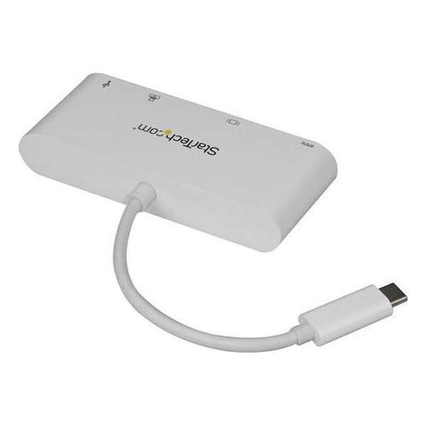 StarTech.com USB-C multiport adapter voor laptops Power Delivery DVI GbE USB 3.0