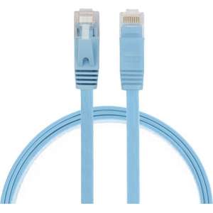 By Qubix internetkabel - 0.5 meter - blauw - CAT6 ethernet kabel - RJ45 UTP kabel met snelheid van 1000Mbps