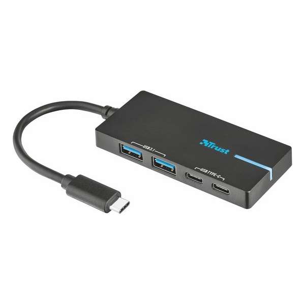 Trust 4 Poorts USB Type-C 3.1 Hub