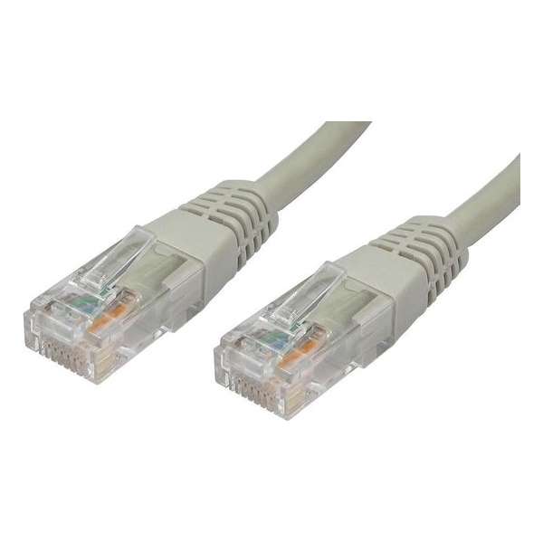 Internetkabel - Cat 5e UTP-kabel - 30 m - grijs