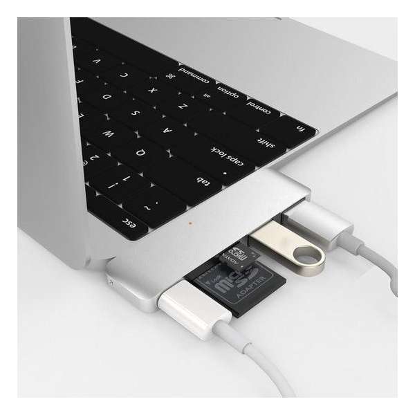 Hyper USB C 5 in 1 connection kit USB 3.1 - Space Grey