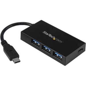 4-poorts USB 3.0 hub - USB-C naar 1x USB-C en 3x USB-A