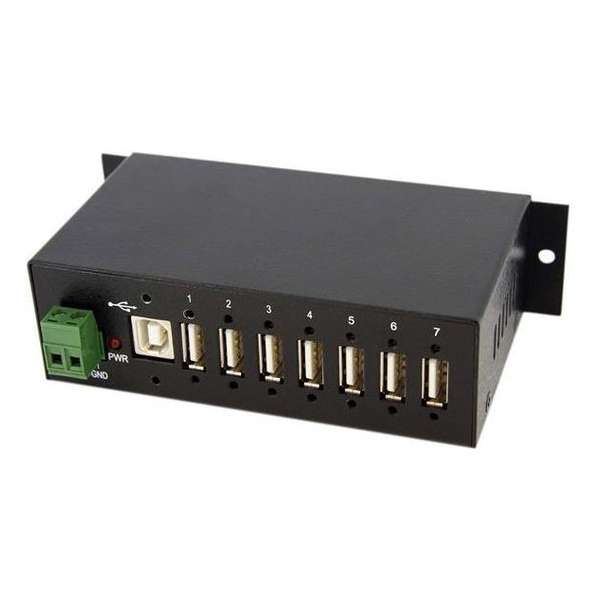 StarTech.com interface hubs Monteerbare robuuste industriële 7-poort USB-hub