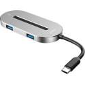 Baseus O HUB USB Type-C Silver