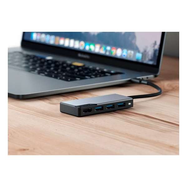 USB-C Fusion CORE 5-in-1 Hub - Space Grey