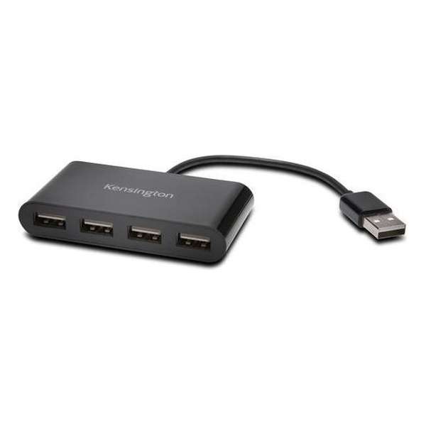 Kensington USB 2.0 Hub met 4 Poorten - USB Accessoires