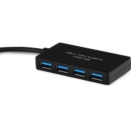 USB hub type C 4-poorts